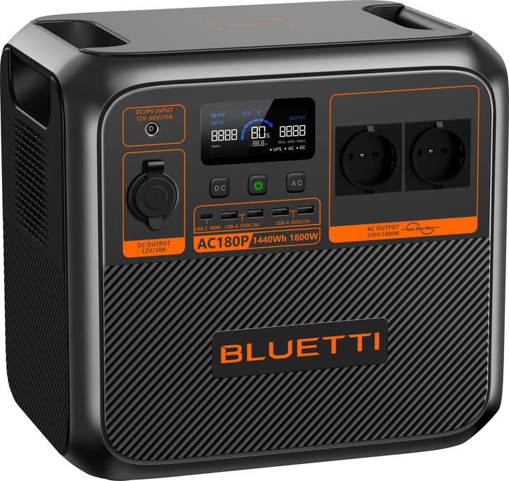 Actual product image Bluetti AC180P (1440 Wh, 16 kg)