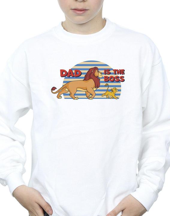 Actual product image Disney Boys The Lion King Dad Boss Sweatshirt (116)