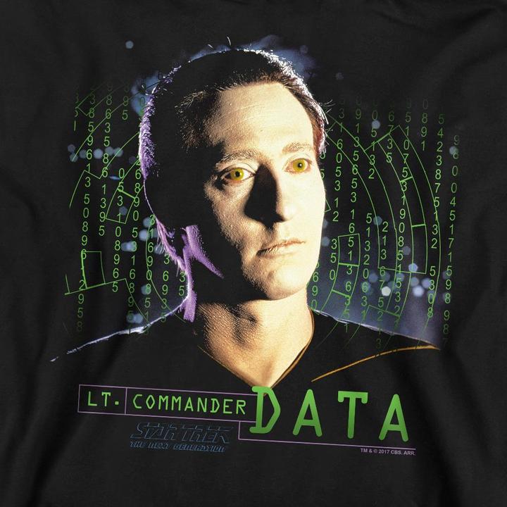 Actual product image Unisex Adult Data Sweatshirt (L)