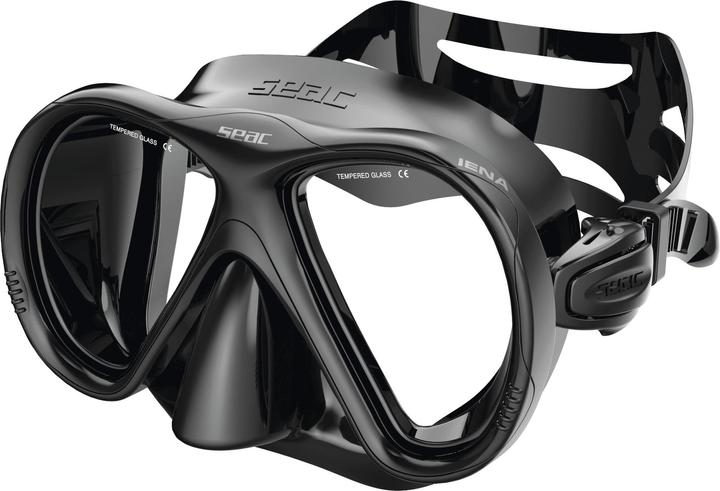 Produktbild Seac Maske Iena S/Bl Schwarz/Silber