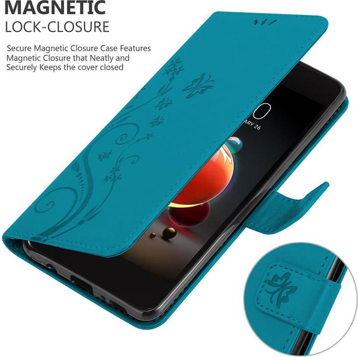 Actual product image Cadorabo Flower Book Cover (LG K8 2018)