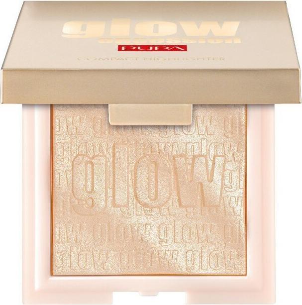 Image du produit Pupa Milano Pupa Glow Obsession Compact Highlighter 100 Light Gold 6g (#100 Lumière, Highlighter, 6 g)