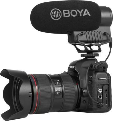 Immagine prodotto Boya BY-BM3051S microfono Nero Microfono per fotocamera digitale
