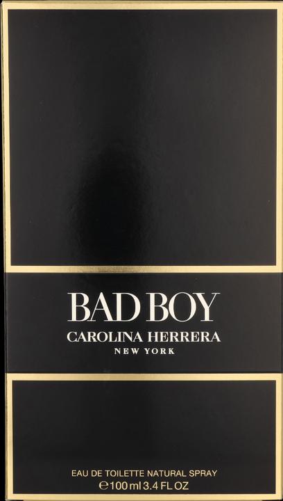 Produktbild Carolina Herrera Bad Boy Edt Spray (Eau de Toilette, 100 ml)