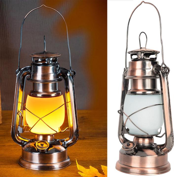Actual product image Casativo LED-Sturmlaterne mit authentischer Flammenoptik (Ø 15 x 25 cm, 1 x)