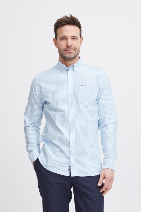 Produktbild FQ1924 FQSteven stripe oxford LS shirt 21900612 (L)