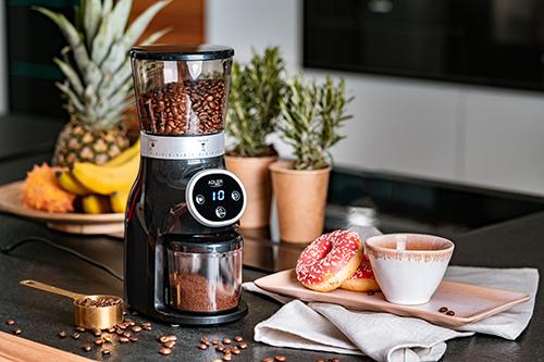Produktbild Adler AD 4450 Burr coffee grinder, Black (EU-Stecker)