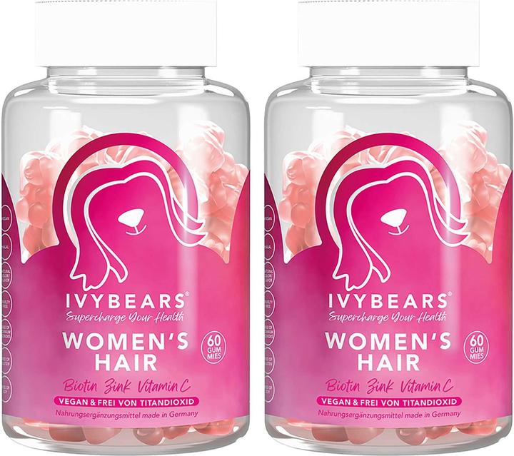 IVYBears Haarvitamine für Frauen (2 Stück, Gummies, 300 g)