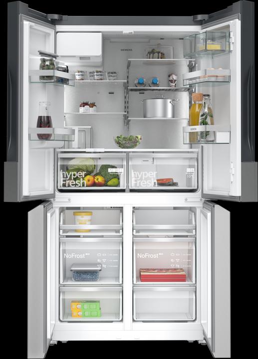 Immagine prodotto Siemens iQ500, frigorifero-congelatore combinato, multi-porta, 183 x 90,5 cm, acciaio inox anti-impronta (574 l)