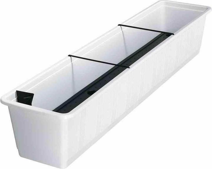 Immagine prodotto Geli Cassetta per l'irrigazione Aqua Green, 100 cm, in plastica bianca (21 cm)