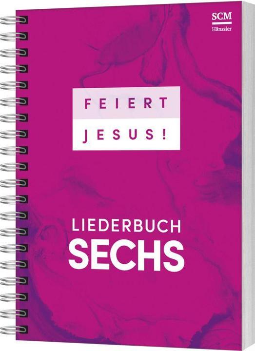 Immagine prodotto Feiert Jesus! 6 - Ringbuch (Tedesco, SCM Hnssler Music, 2024)