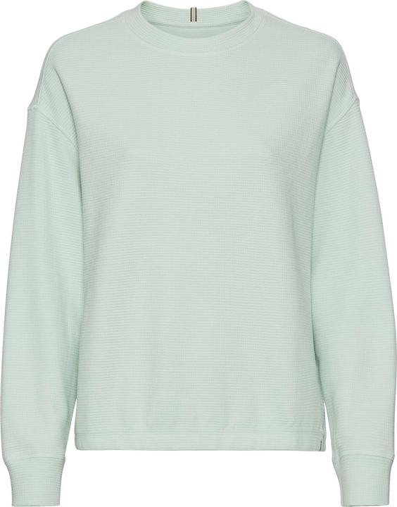 Camel Active Langarm Sweatshirt aus reiner Baumwolle