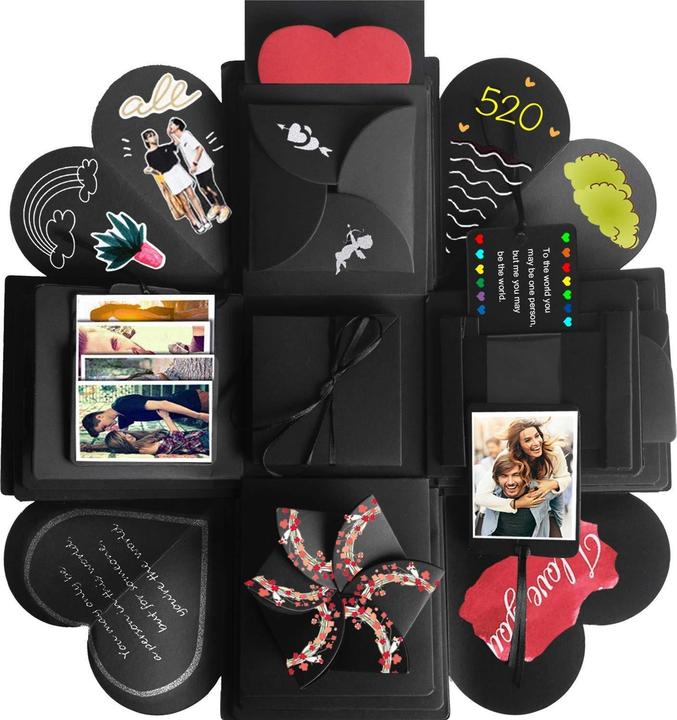 Immagine prodotto JTI Scatola esplosiva - Scatola regalo con decorazioni (Scatola da regalo, 1 x)