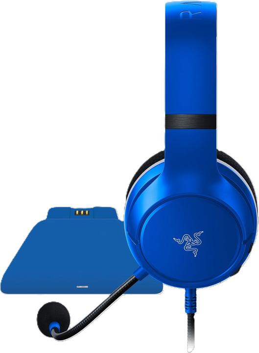 Actual product image Razer Essential Duo Bundle Kaira X for Xbox Charging Stand for Xbox Controller blue (Cable)