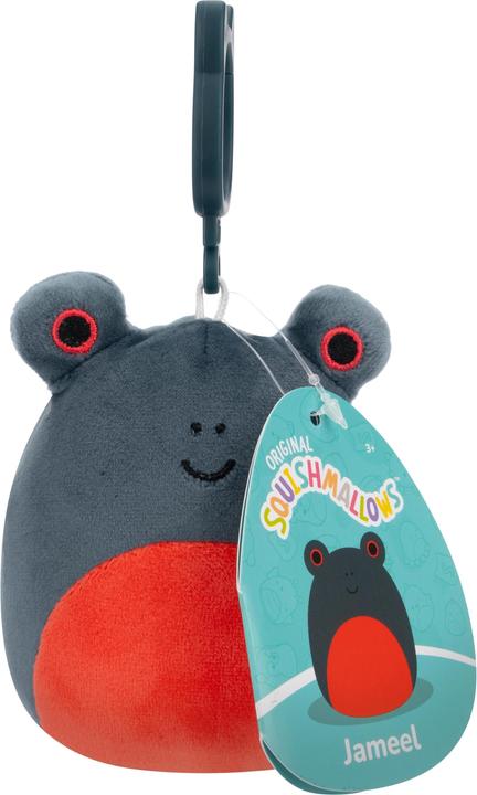 Squishmallows 9 cm P18 Clip On - Jameel Frog