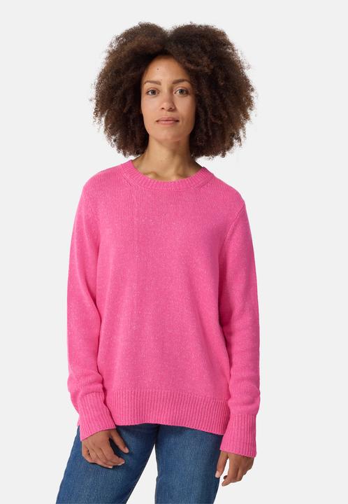 Cash-Mere Seide Kaschmir Oversize Style Rundhals Pullover