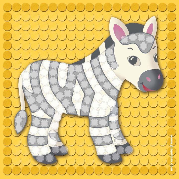 Immagine prodotto PlayMais Gioca Animali dello zoo a mosaico di mais
