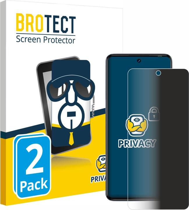 Productafbeelding BROTECT Sichtschutzfolie Anti-Spy Privacy Folie Blaulicht-Schutz (2 Stuk, Tecno Camon 20)