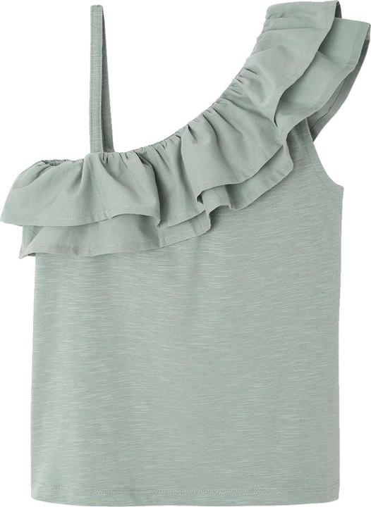Actual product image Vertbaudet Asymmetrisches Mädchen Volant-Top (116)