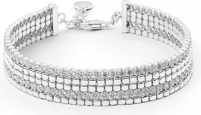 Immagine prodotto Rosato Bracciale in argento con zirconi cubici RZB034 (L)