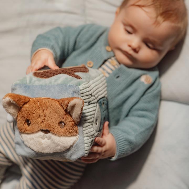 Immagine prodotto Little Dutch Attività in tessuto Cubo tattile degli amici della foresta