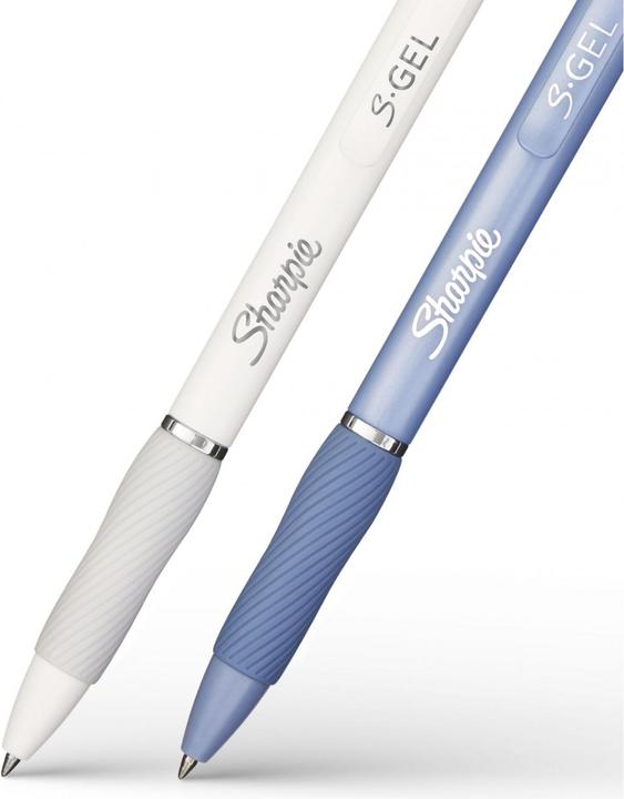 Actual product image Sharpie Gel Pen S-Gel Fashion Set of 4 Frost+Pearl (Pearl effect, Blue, 4 x)
