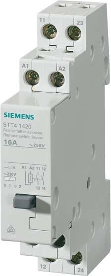 Siemens Stromstossschalter 230VAC 1TE 16A 250V 5TT4142-3