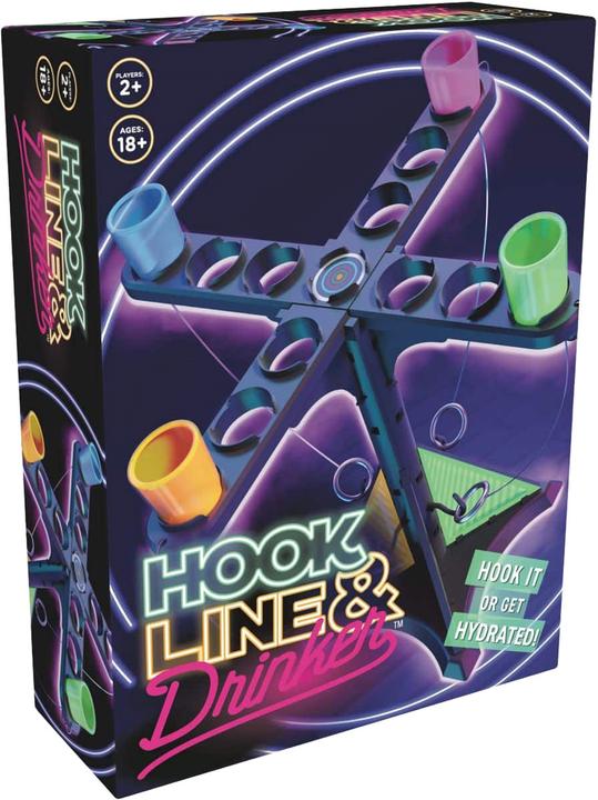 Goliath Toys Jeu de fête Hook, Line and Drinker