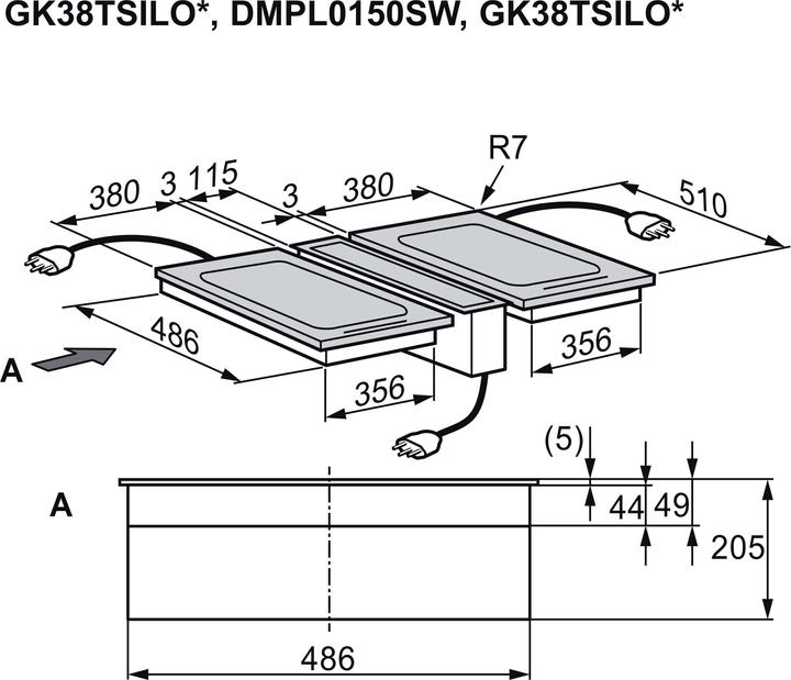 Produktbild Electrolux GK38TSILO