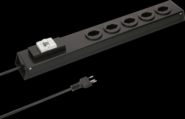 Produktbild Max Hauri Power Line mit FI/LS (5 x, Typ 13, 1.50 m)