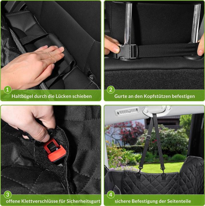 Produktbild Kingsleeve Hundedecke für Auto (Hund, Waschbar)