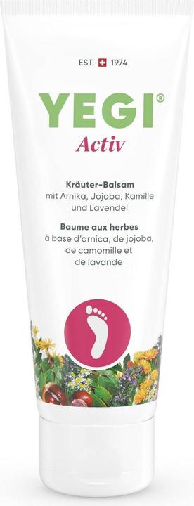 Yegi Baume aux herbes (Crème et gel pour les pieds, 75 ml)