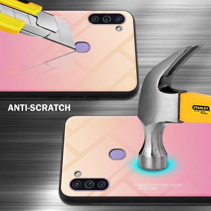 Immagine prodotto Cadorabo Copertura in vetro TPU 2 colori (Samsung Galaxy M11, Samsung Galaxy A11)