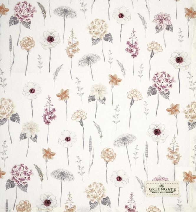 Greengate Lillith Tischdecke weiss 150x150cm