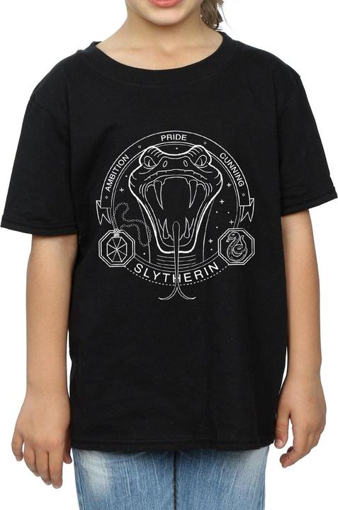 Produktbild Slytherin Seal TShirt Mädchen (140, 146)