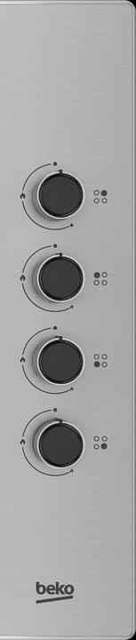 Produktbild Beko HIBG64120SX Kochfeld Edelstahl Integriert Gaskochfeld 4 Zone(n)