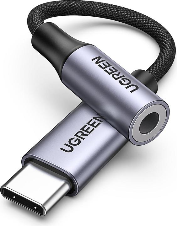 Image du produit Ugreen Adaptateur USB-C vers 3.5mm femelle avec support IPAD Pro et Samsung Note 10 (USB Type C, Jack 3.5mm)