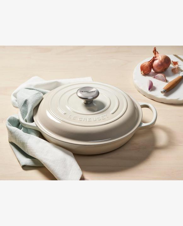 Immagine prodotto Le Creuset Gourmet Professional Pot Signature Ø 30cm, rotondo (30 cm, Pirofila + casseruola, Ghisa)