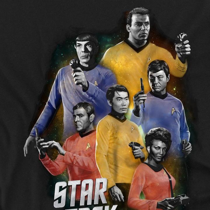 Actual product image Mens Galaxy Glow T-Shirt (5XL)