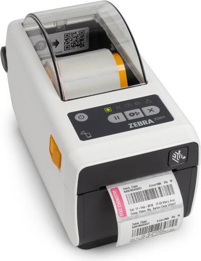 Zebra ZD611-HC, 8 Punkte/mm (203dpi), USB, BT (BLE), Ethernet, EPLII, ZPLII, Kit (USB), weiss (203 dpi)
