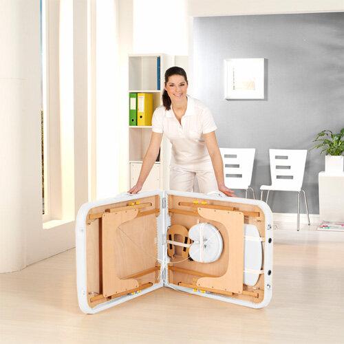 Produktbild Teqler Mobile Massageliege weiss