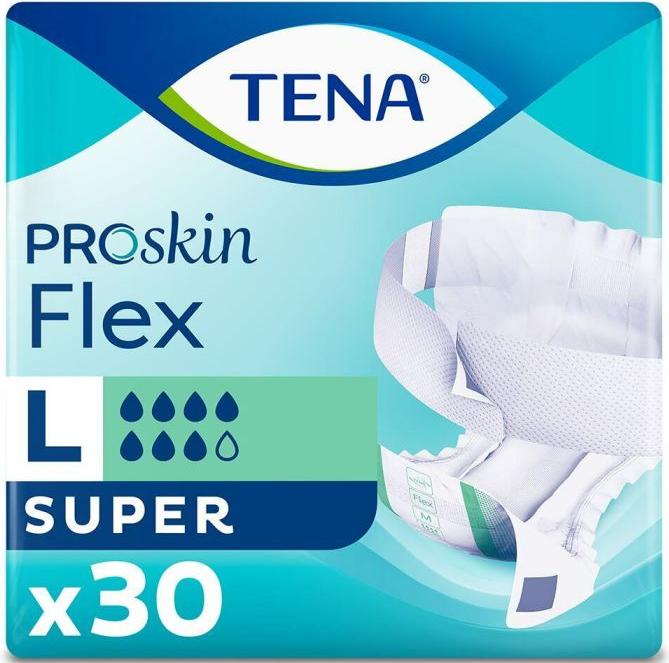 Produktbild Tena Flex Super (neu) (30 x, Large)