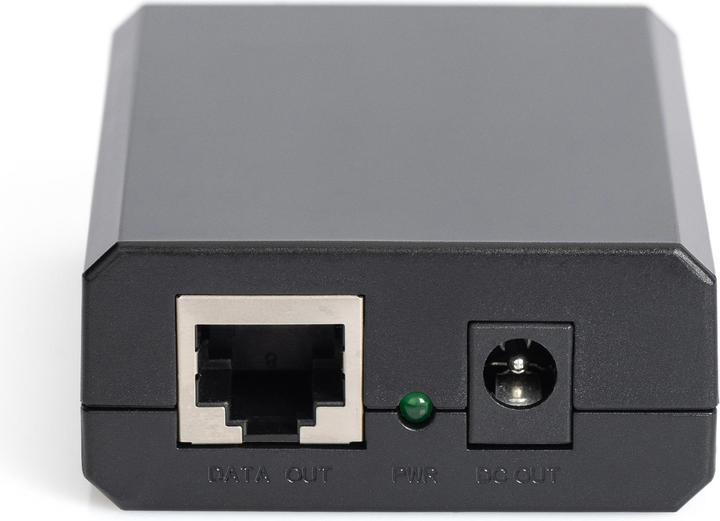 Image du produit Digitus Gigabit PoE af Splitter10/100/1000Mbps 12W Entrée 802,3af Sortie 5V/2A 9V/1,5A 12V/1A Plastique... (2 Ports)