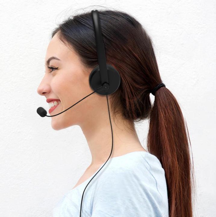 Actual product image Port Designs 901604 Headphones & Headset Headband USB Type-A Black (Cable, USB-A)