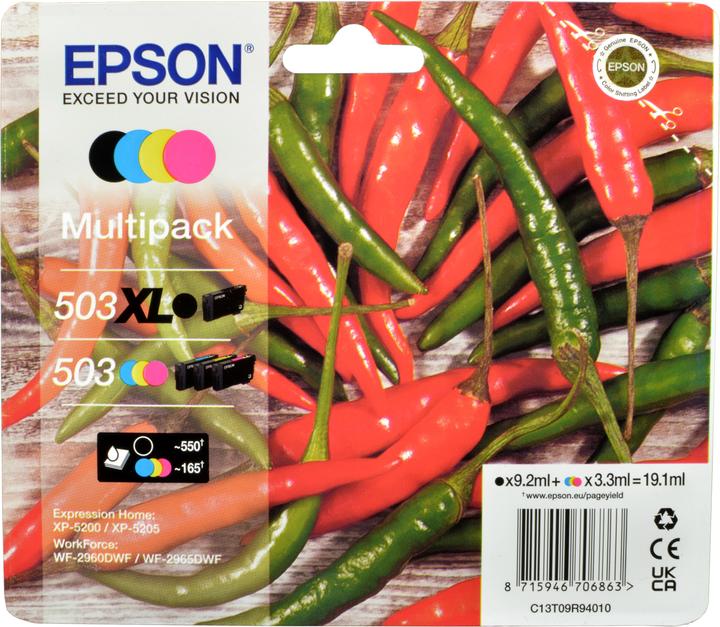 Immagine prodotto Epson 503XL/503 Multipack (M, FC, C, Y)