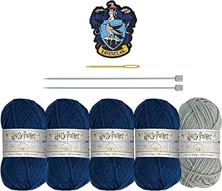 Image du produit Thumbs Up Harry Potter Kit à tricoter écharpe tubulaire Ravenclaw