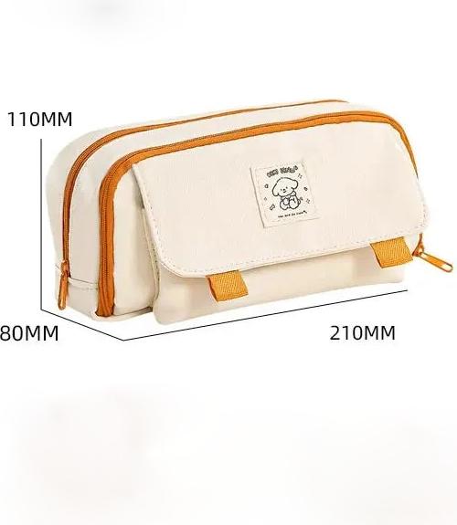 Actual product image Only-Bags.Store Large capacity pencil case elementary middle school students high aesthetic stationery