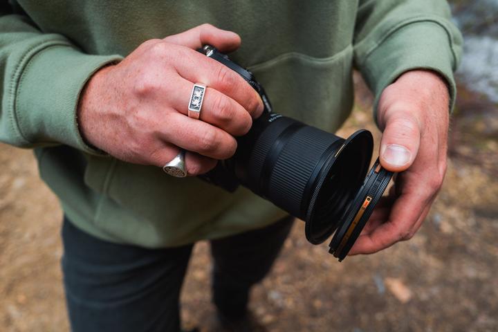 Produktbild PolarPro Helix Thread Plate – 82 mm – McKinnon Edition (82 mm, Polarisationsfilter)