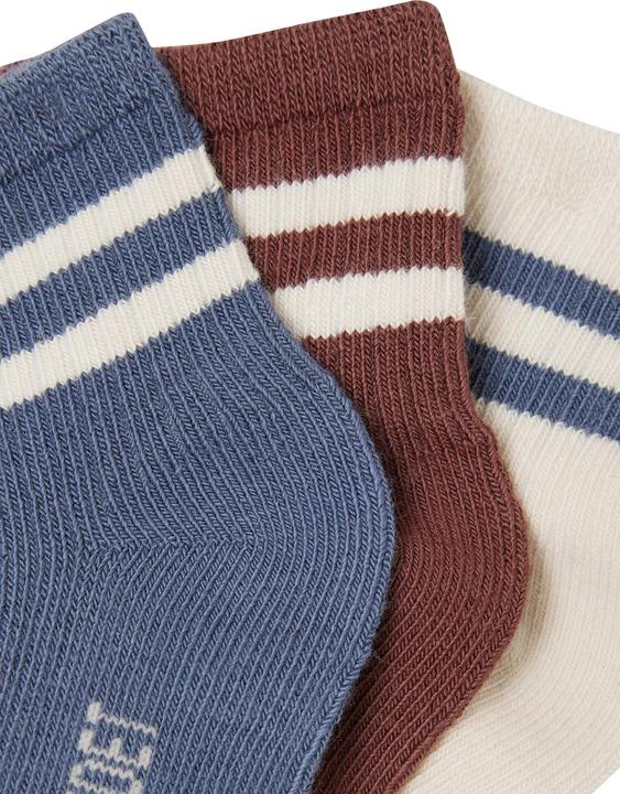 Produktbild Vertbaudet 3er-Pack Jungen Baby Socken mit Streifen (3er Pack, 18)