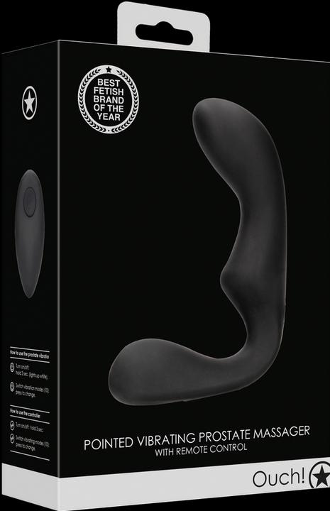 Produktbild Ouch! Pointed Vibrating Prostate Massager with Remote Control
